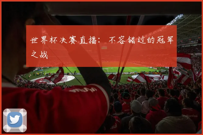 世界杯决赛直播:不容错过的冠军之战